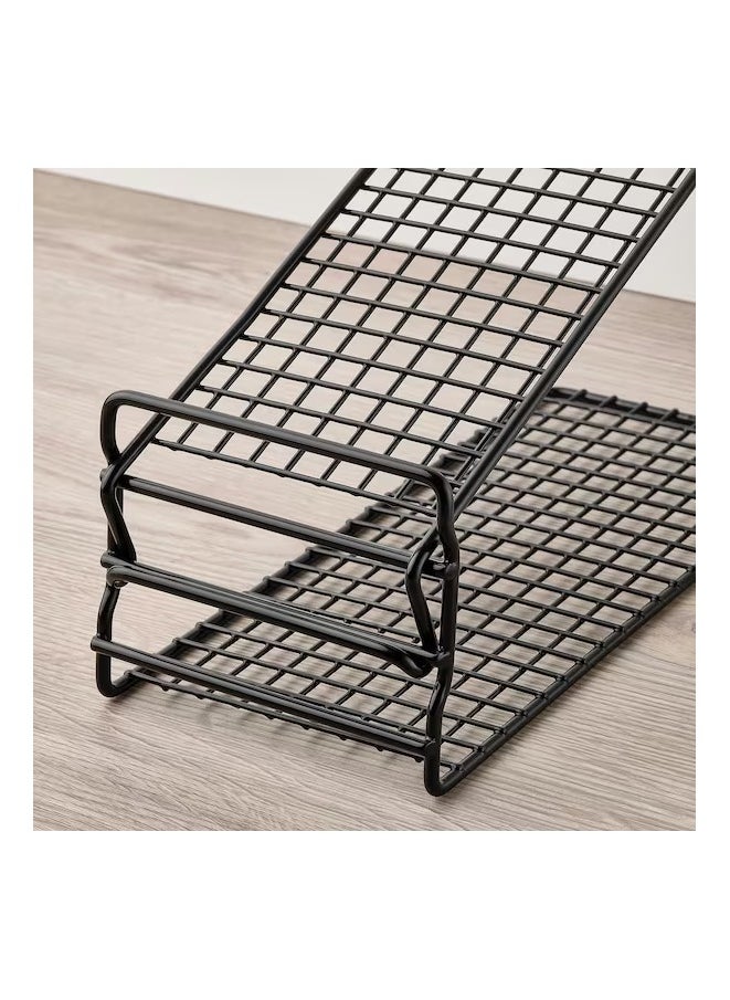 Ikea - Shoe Organiser, black, 11x19x27 cm - Image 1