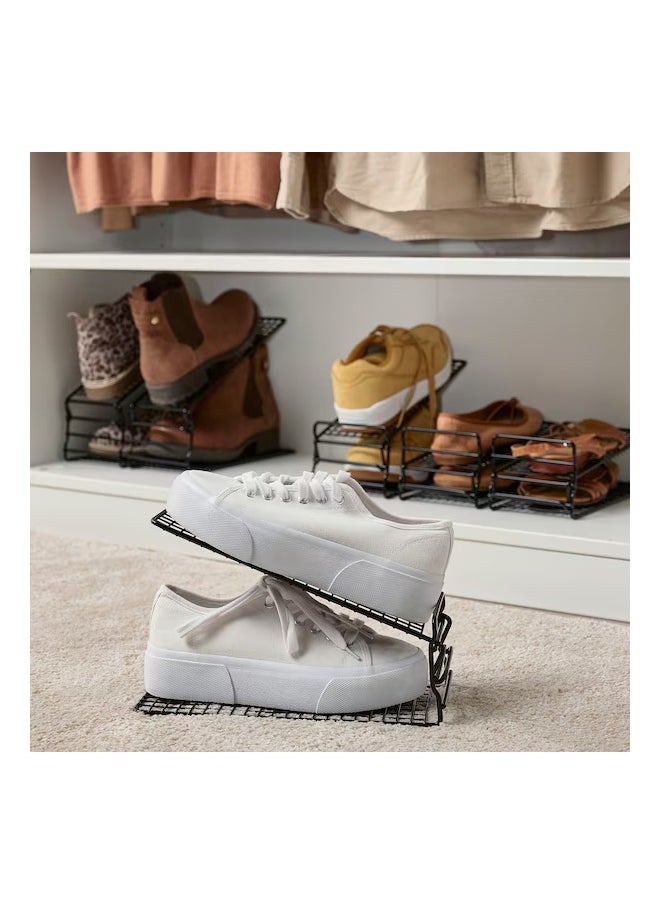 Ikea - Shoe Organiser, black, 11x19x27 cm - Image 1
