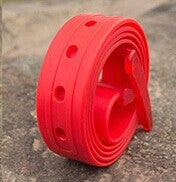 Adjustable Silicone No-Metal Belt Apple Green 21 - Image 4