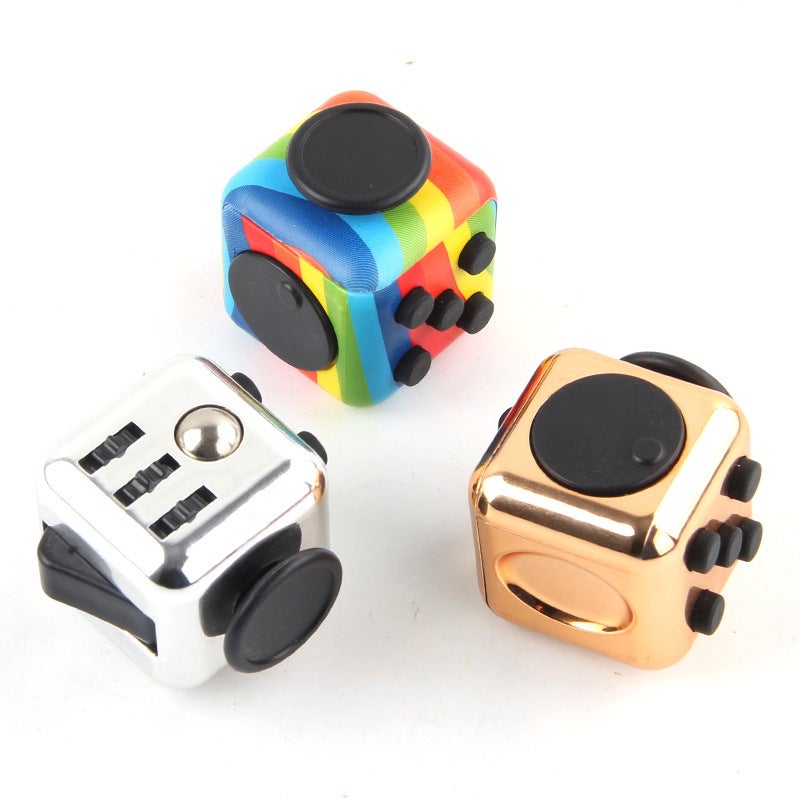 Decompression Infinite Rubik'S Cube Decompression Dice Creative Decompression Artifact Press 6 Finger Rubik'S Cube - Image 5