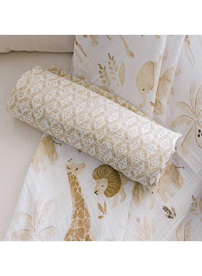 كرين بيبي قطعتان لفافات كيندي للقماط - Image 3