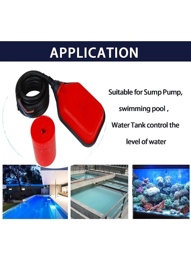 Automatic Water Level Controller Float Switch Submersible Water Level Sensor For Water Tanks Pumps Etc 5M