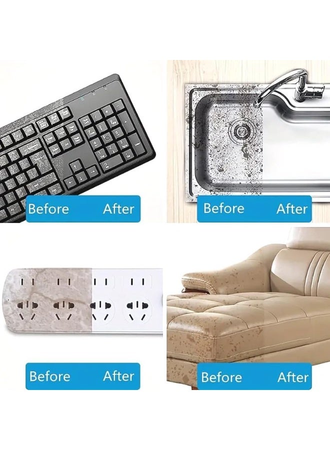 MXM Magic Sponge Eraser, 50 Packs Melamine Sponge-Foam, Multi-Functional Household Cleaning Non-Scratch Scrub Pads for Kitchen, Bathroom, Tub, Sink, Furniture, Car, Walls (50 Pcs) - Image 5