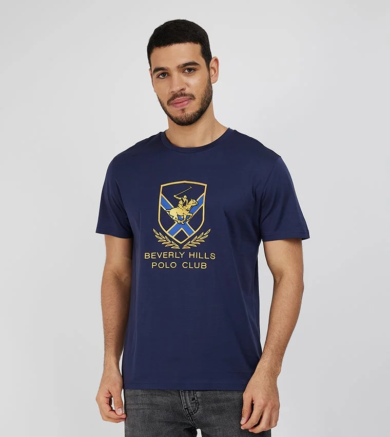 BEVERLY HILLS POLO CLUB Logo Printed Short Sleeves T-Shirt