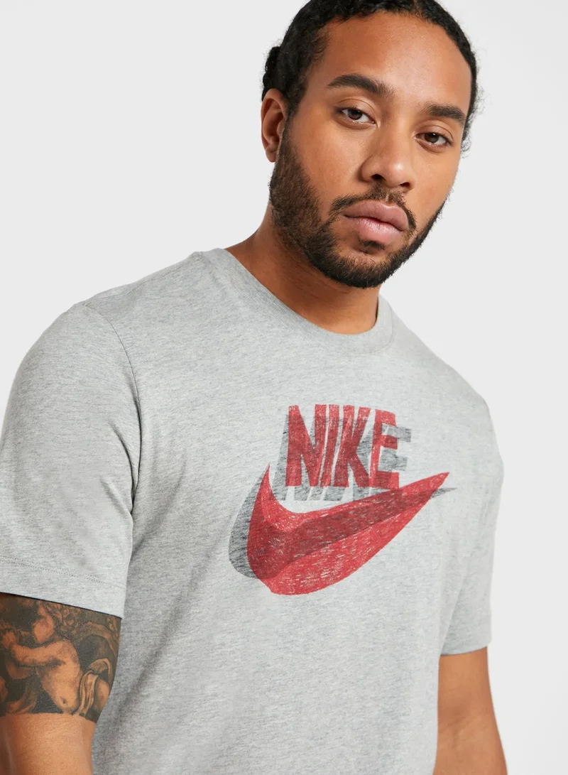 Nike NSW Hand Drawn Logo T-Shirt