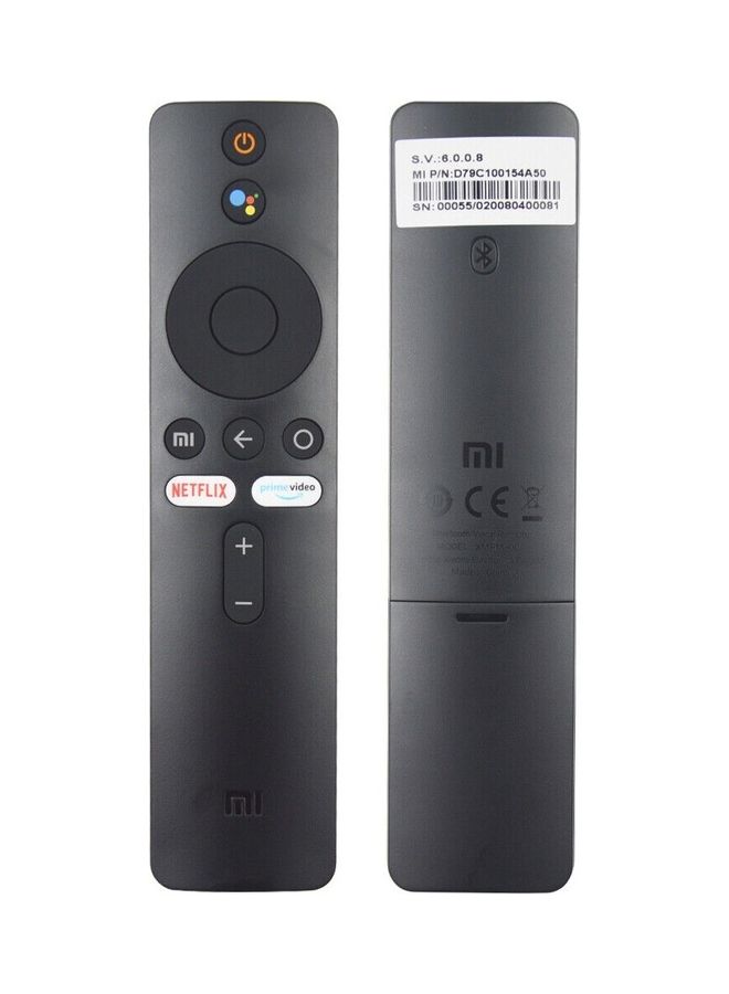 جهاز تحكم عن بعد جديد وأصلي لجهاز مي تي في ستيك بوكس إس 4K مع تفعيل الصوت بتقنية البلوتوث أسود - Image 3