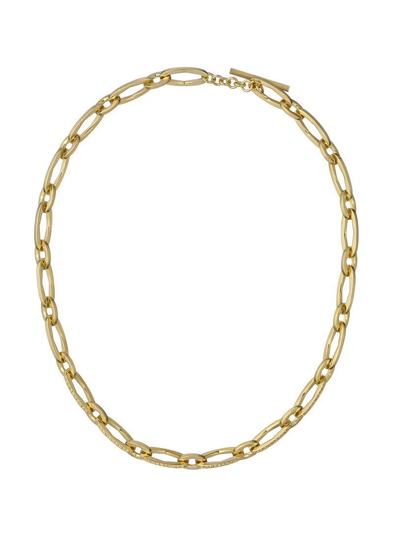 تيد بيكر Crystal Shimmer Chain Necklace G