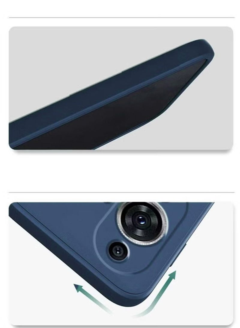 Huawei Nova 11 pro Mobile Case Cover Anti-Fingerprints Luxury Soft Liquid Silicone case Premium Slim and Full Body Protection Shockproof Drop Protection Back Cover - Image 4