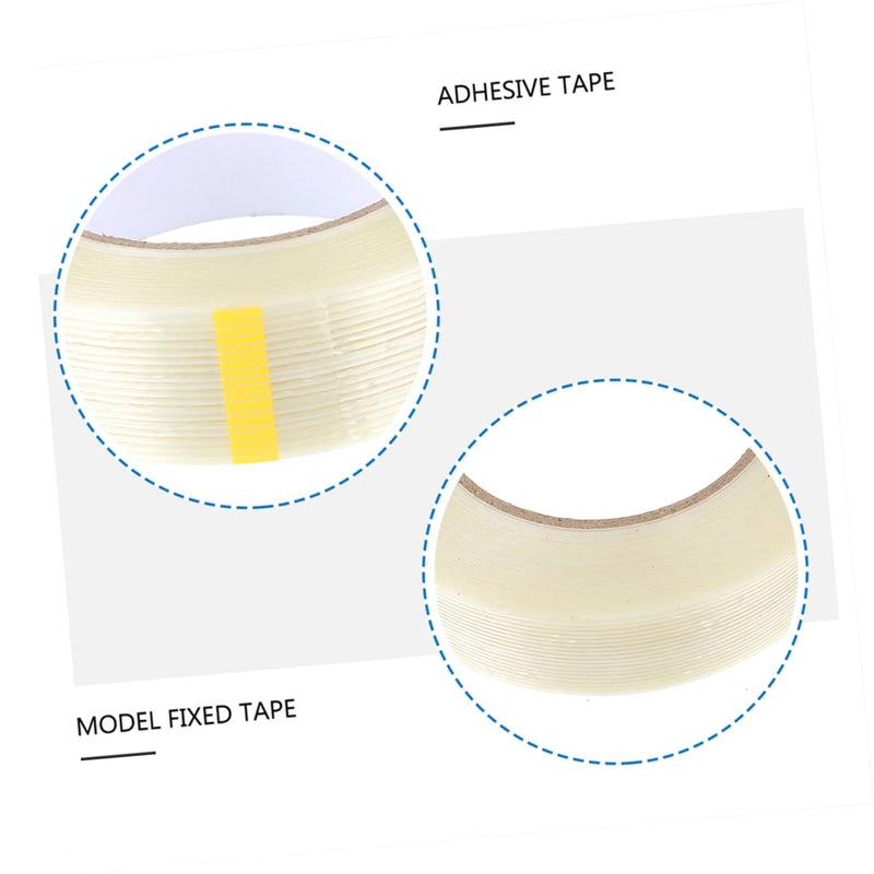 Black White Striped Fiber Reinforced Tape for Tarp Repair Mounting Industrial Use - Image 4
