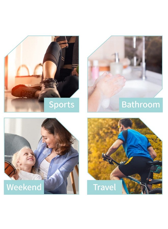 Tekson Travel Bottles Empty 2Oz (10 Pcs)Plastic Travel Size Cosmetic Containertsa Amber Squeeze Bottle For Shampooconditioner (Flip Cap) - Image 3