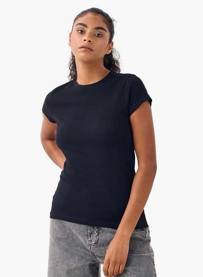Splash FAV  Set of 2   Crew Neck T shirt for Women | Best Price UAE
