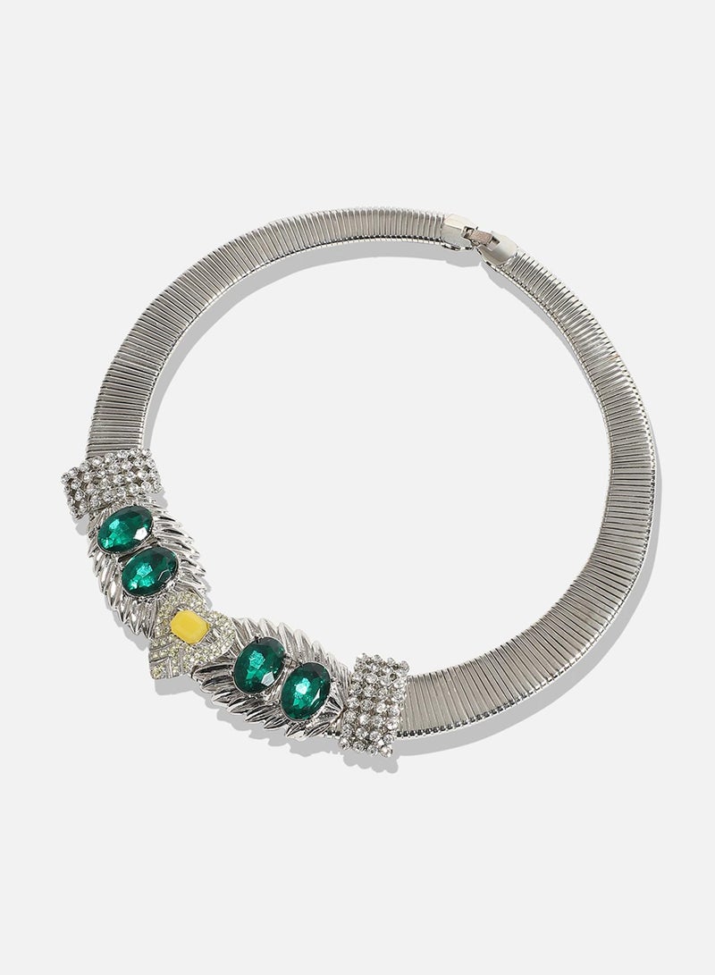 SOHI Designer Statement Stone Artificial Necklace Jewellery  - Image 2