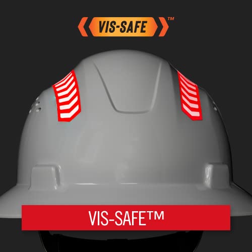 Coast SH300 Full Brim Safety Hard Hat with Directional Reflective Arrows White, 1 Count (Pack of 1) - Image 3