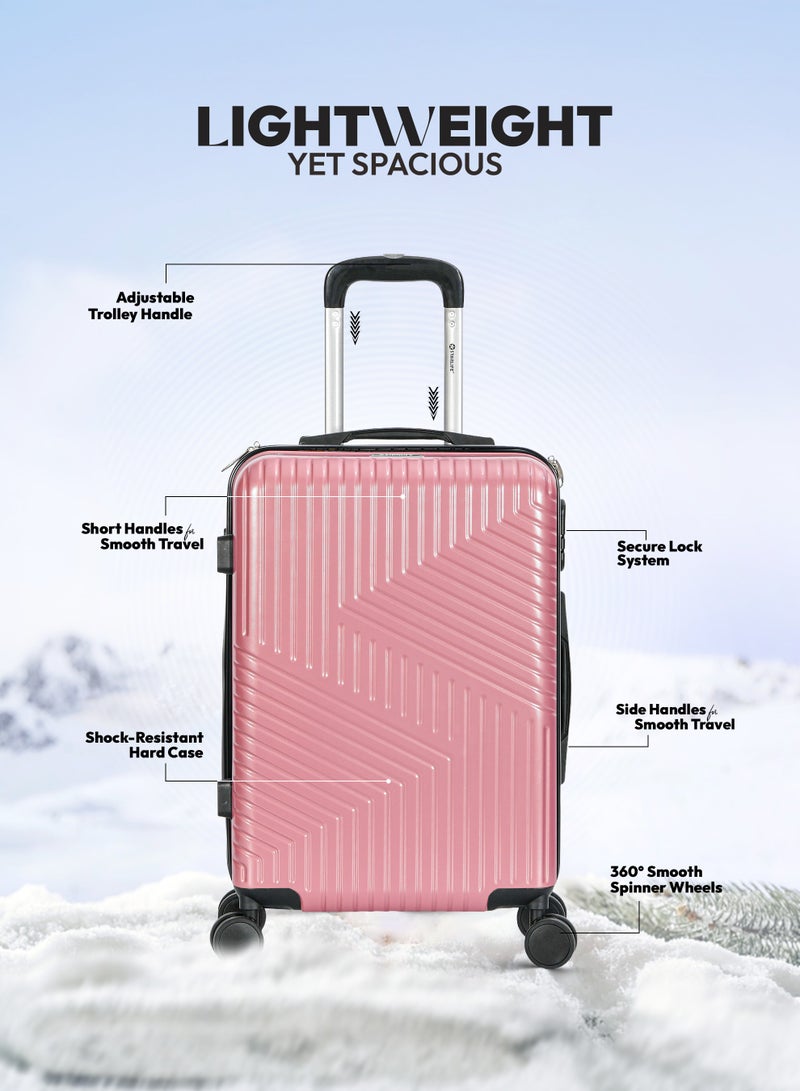 STARLIFE Suitcase Set of 4 PCS ABS Hardside Travel Luggage Bag - Image 2