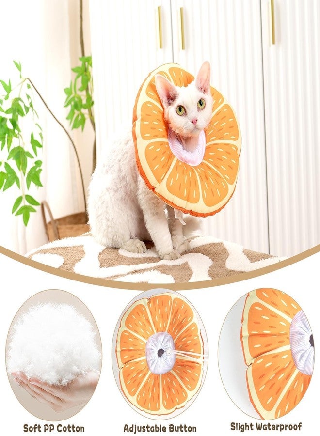 Hoopttay Cat Cone Collar Soft, Medium Waterproof Cat Recovery Collar for Wound Healing After Surgery or Neutering Alternative to Elizabethan Collars Medical Neck Cone for Cats and Puppies - Image 3
