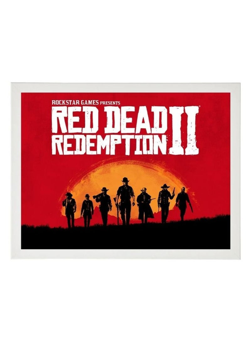 RKN إطار ملصق فني حائطي رقمي Red Dead Redemption 2 مقاس 21 × 30 سم - Image 2