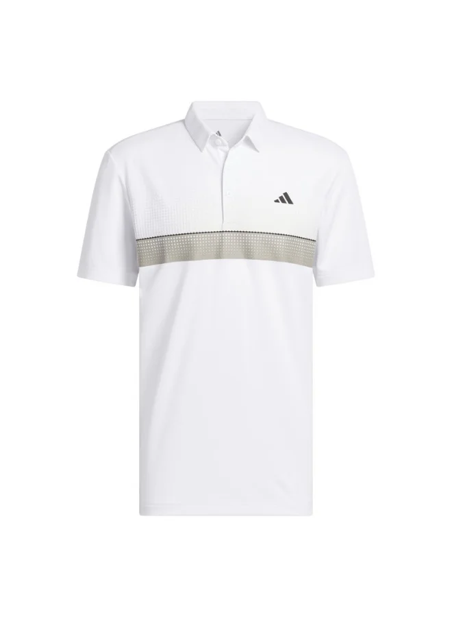 Adidas Adidas Perf Chst Polo White Polo Shirt (Short Sleeve) Polo Shirts For Men