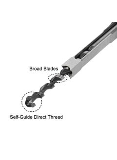 uptodateproducts uptodateproducts 8mm Square Hole Drill Bit 516 HighCarbon Steel Hollow Chisel Mortise Power Tool for Woodworking  - Image 4