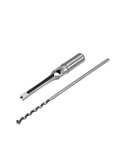 uptodateproducts uptodateproducts 8mm Square Hole Drill Bit 516 HighCarbon Steel Hollow Chisel Mortise Power Tool for Woodworking  - Image 2