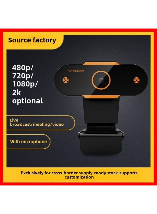Computer Camera A11 HD 1080P Webcast Video Chat Tablet USB Computer Camera-Color:A11-2k Ultra-high Definition 【built-in Microphone】 Usb Camera - Image 2