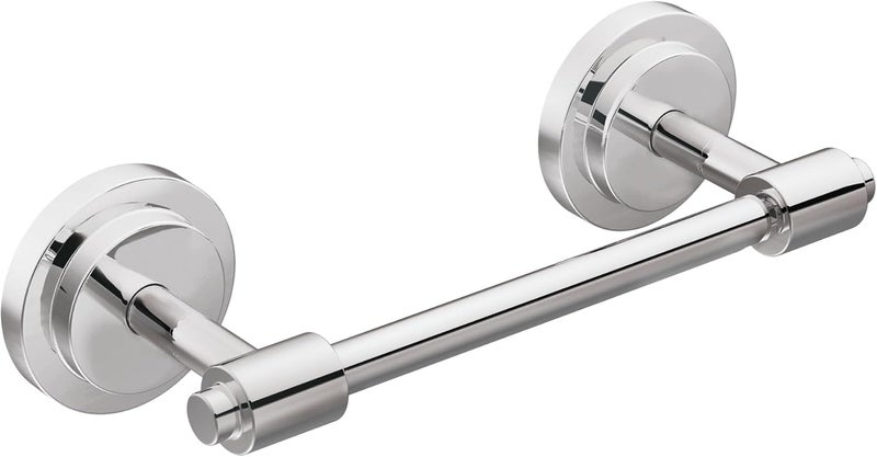 Moen DN0708CH Iso Collection Double Post Modern Pivoting Toilet Paper Holder Chrome - Image 1