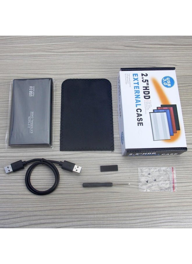 Generic SATA Hard Disk Box USB3.0 Notebook 2.5 Inch Mechanical SSD Solid State Can Be Used External Mobile Hard Disk Box-Color:U25B3.0 Silver  - Image 5