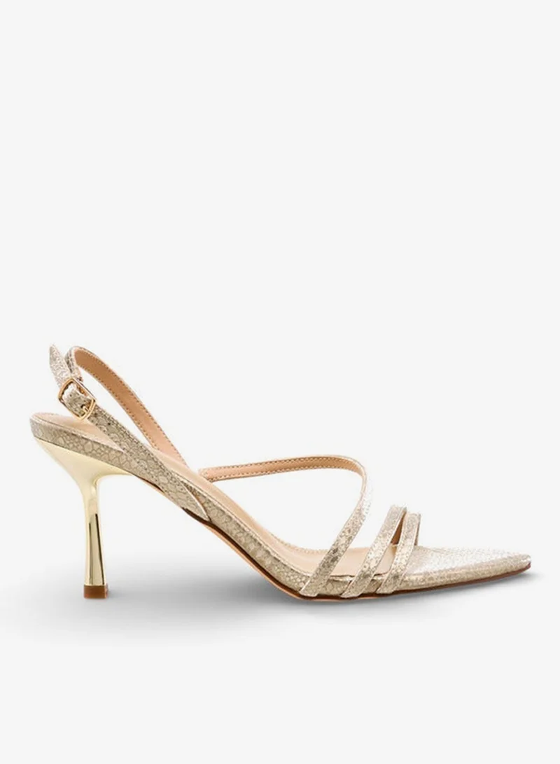 Women Stiletto Heel Strap Sandals Ramadan Collection