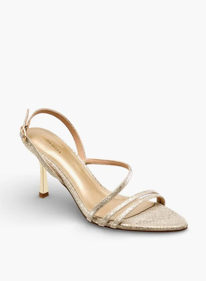 فلورا بيلا من شو إكسبرس Flora Bella Women Stiletto Heel Strap Sandals