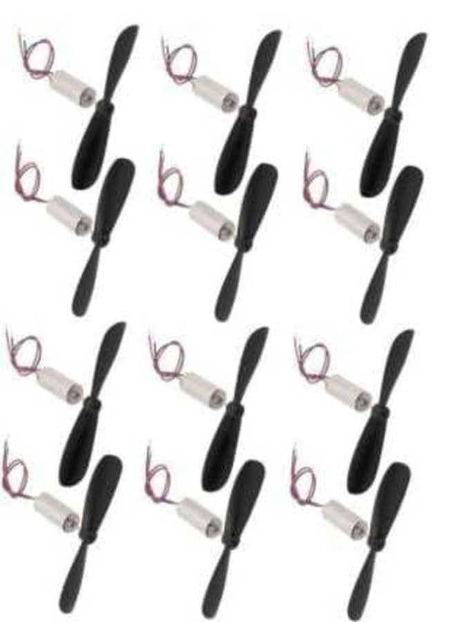 TechSupreme 6 Coreless Motor 20x08 mm 510000 RPM with Propellers - Image 1