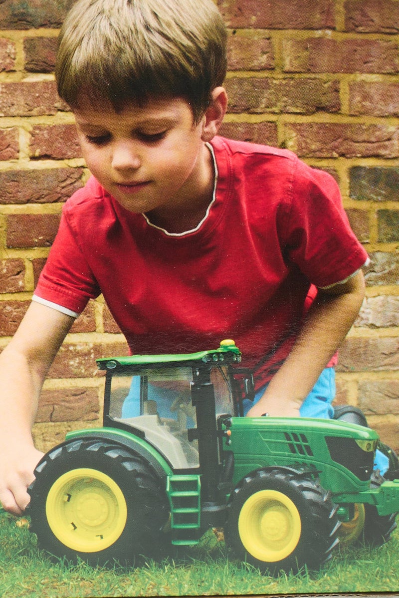 TOMY John Deere 348 1/16 Diecast Square Baler And 4 Bales Big Farm, Green  - Image 4