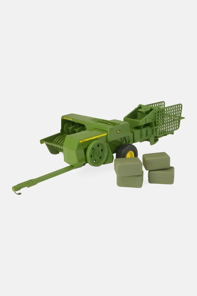 TOMY John Deere 348 1/16 Diecast Square Baler And 4 Bales Big Farm, Green  - Image 5