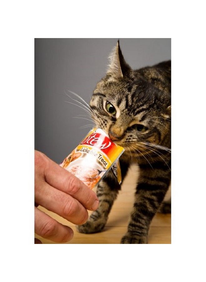 Hartz Hartz 11055 1.4 Oz Senior Stew Chicken & Tuna Delectables Lickable Treats For Cats pack of 4  - Image 3