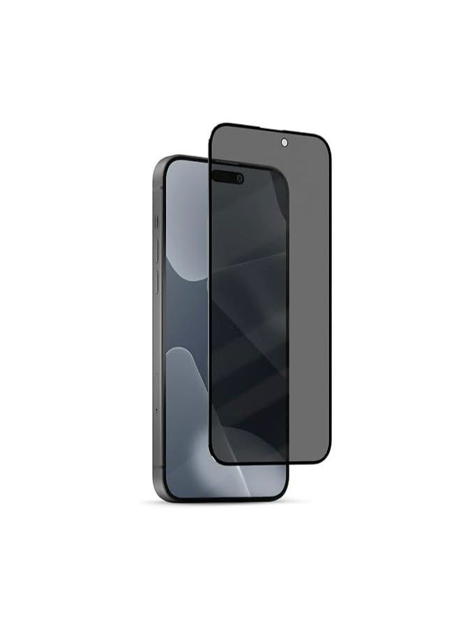 DUSALA Privacy Glass for iPhone 15 Screen Protector Anti-Spy Tempered Glass Film 9H Hardness Scratch Resistant Bubble Free Anti Spy Tempered Glass - Image 1
