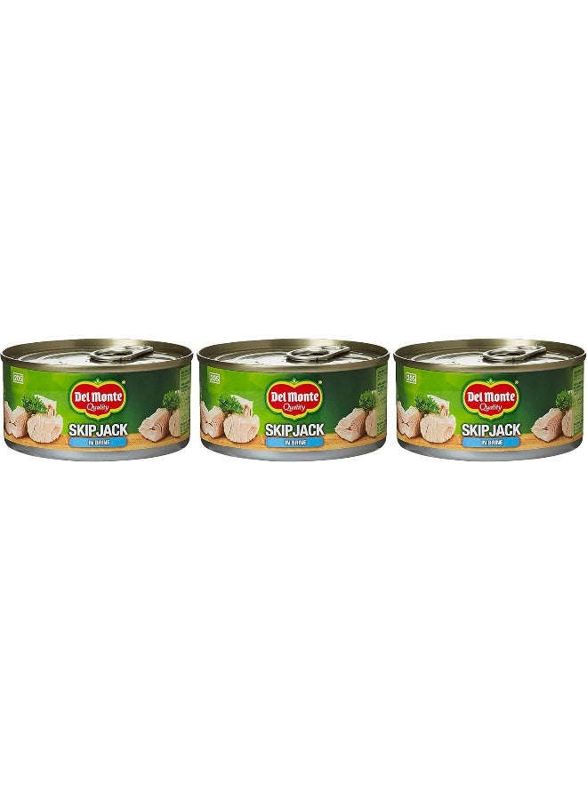 Del Monte Del Monte Tuna Fish Chunks In Brine 3 X 185 gm - Image 1