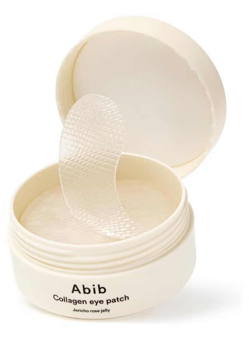 ابيب رقعة كولاجين للعين برائحة جيلي روز جيريكو، 60 رقعة، رقعة كورية تحت العين لعلاج انتفاخات العين والهالات السوداء، مضادة للتجاعيد، كولاجين، كافيين، نياسيناميد، سيراميد، مضاد للأكسدة، للعناية بالبشرة - Image 1