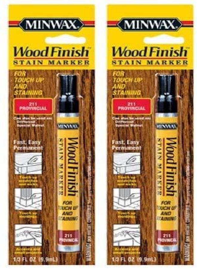 Minwax Minwax 63482000 Wood Finish Stain Marker, Provincial 2 Pack  - Image 1
