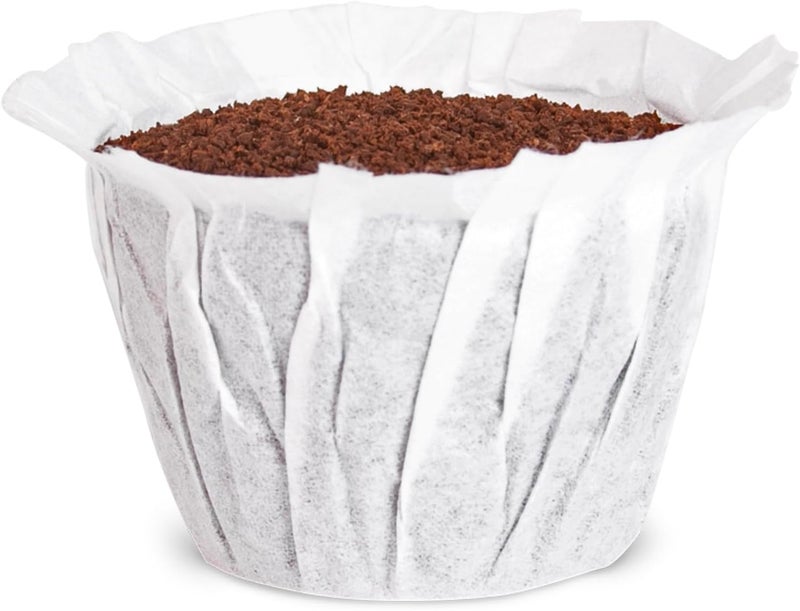 Perfect Pod Cafe Filters Paper Liners for Reusable K Cup Coffee Pods by - Fits All Brands, Compatible With All Refillable Capsules - Disposable Paper Filters (400-Ct) - Image 5