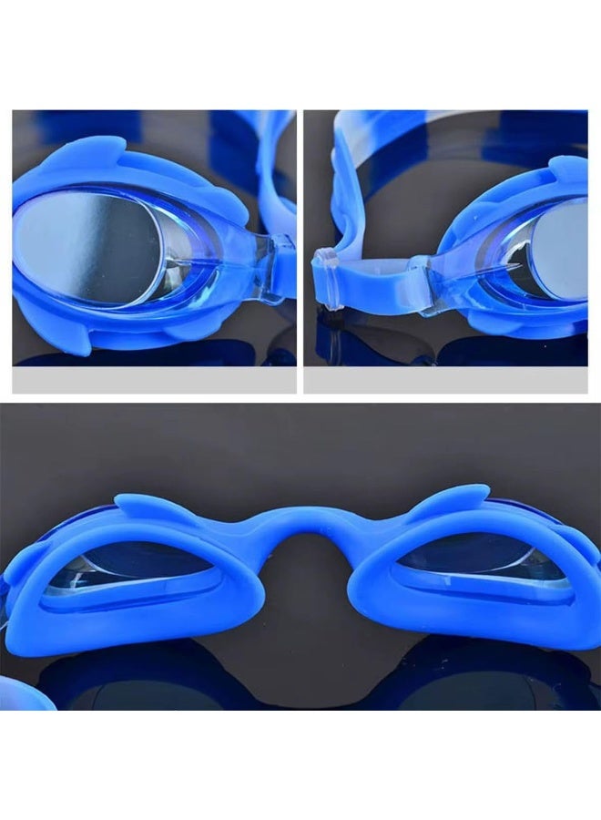 QSHOP® Kids Swimming Goggles Cute Fish Shape Fun Cartoon Design Motivate Kids Swim - Comfortable and Safe for Eyes - Waterproof and Steam Resistant - Suitable for Boys and Girls - Image 5