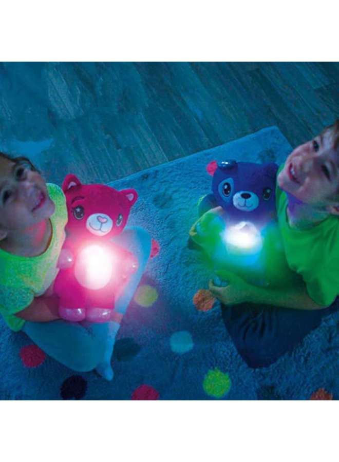 Star Light Source Manufacturers Children's Animal Star Projection Lamp Sleeping Lamp Plush Toys-Color:Purple Unicorn-Specifications:Color Boxed