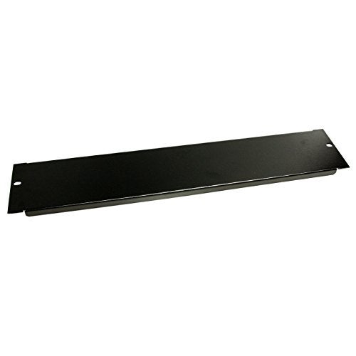 StarTech.com 2U Blanking Panel - Steel Rack Mount Filler Panel - for 19in Server Rack Enclosure or Cabinet - Black Rack Panel (BLANKB2) - Image 5