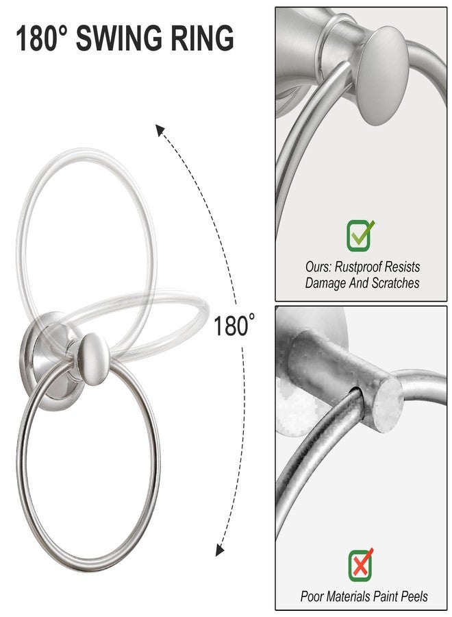 BESy حامل مناشف يدوي من النيكل المصقول من بي إس واي، مقاوم للصدأ، يُثبت على الحائط، ملحق لأدوات الحمام، رف مناشف من الفولاذ المقاوم للصدأ SUS 304 - Image 4