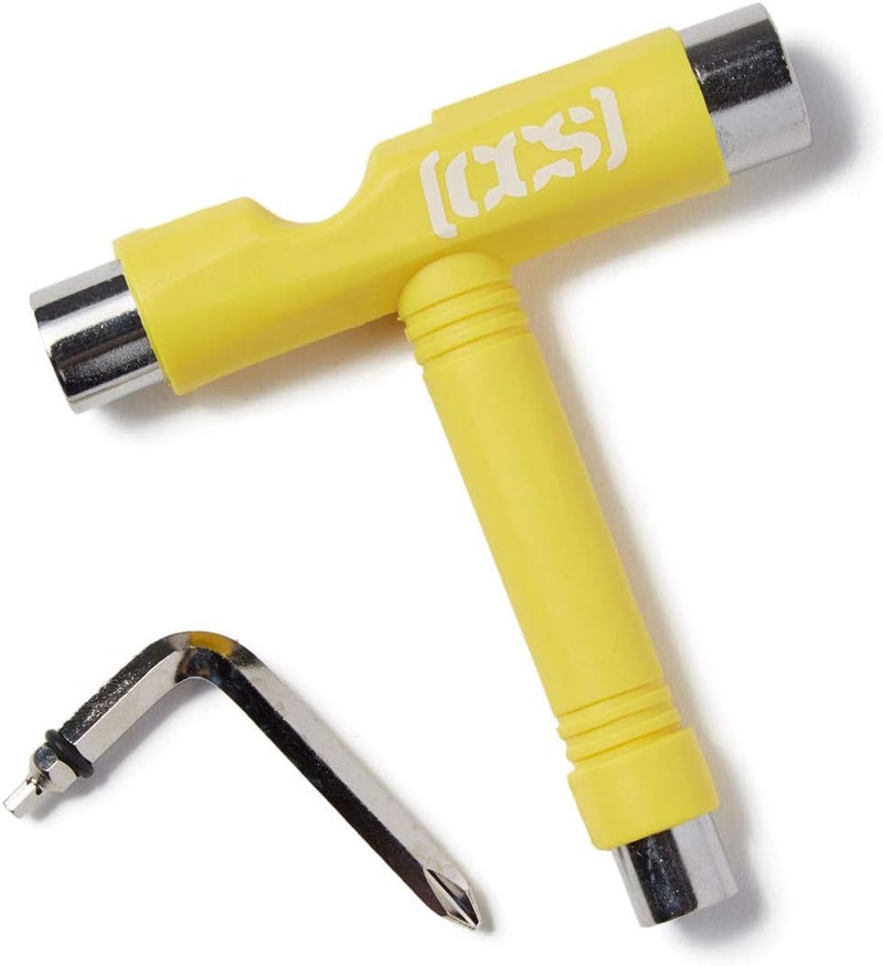 CCS [] Skateboard Tool - All in One T Tool, Metal T Tool W/Grip File, or Y Tool W/Rethreader - Image 1