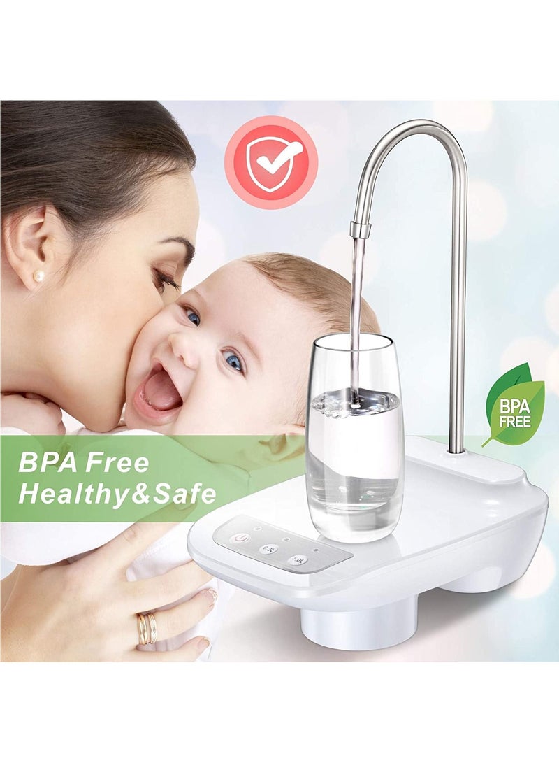 Portable Wireless Electric Water Dispenser Electric Automatic Water Pump Bucket Dispensing Bottle Usb Rechargeable  - Image 2