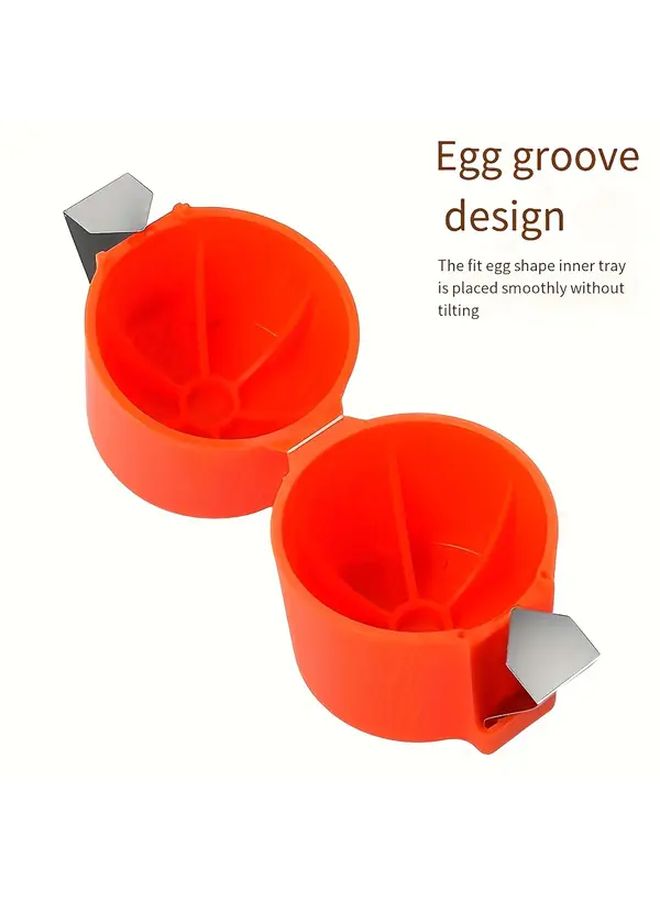 3Pcs Colorful Plastic Egg Shell Opener And Peeler Handheld Kitchen Craft Tools - Image 5