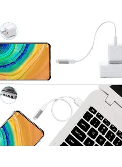 Generic (Pack of 2) USB C Female to Lightning Male Adapter, Support Charging, and Data Sync, USB C Adapter, Compatible with iPhone, 14 Pro/ 12 Pro/ 11 Pro/ XsMax/ 8 Plus/ 7, iPad/ iPad Pro (OTG Not Supported)  - Image 5
