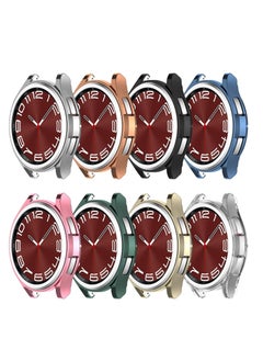 Y&D for Galaxy Watch 6 Classic Screen Protector Case 47mm Accessories, Soft TPU Bumper Cover Replacement Watch6 Smart (47MM, 8Colors)  - Image 1