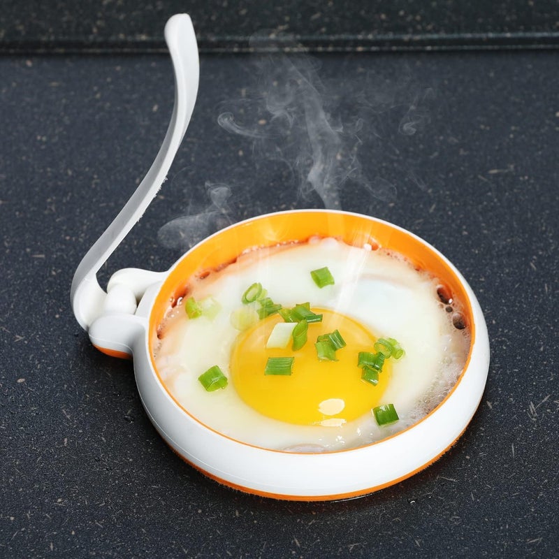 Cyrox Nonstick Egg Ring Frying Eggs Maker Round Mold Fried Egg Rings Mold Breakfast Pancakes Egg Maker Molds (1Set of 2Pcs) - Image 3