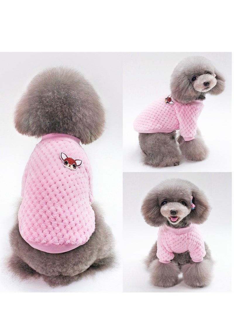 Loquat 2PCS Squality Fall And Winter Dog Clothes A Multicolour - Image 2