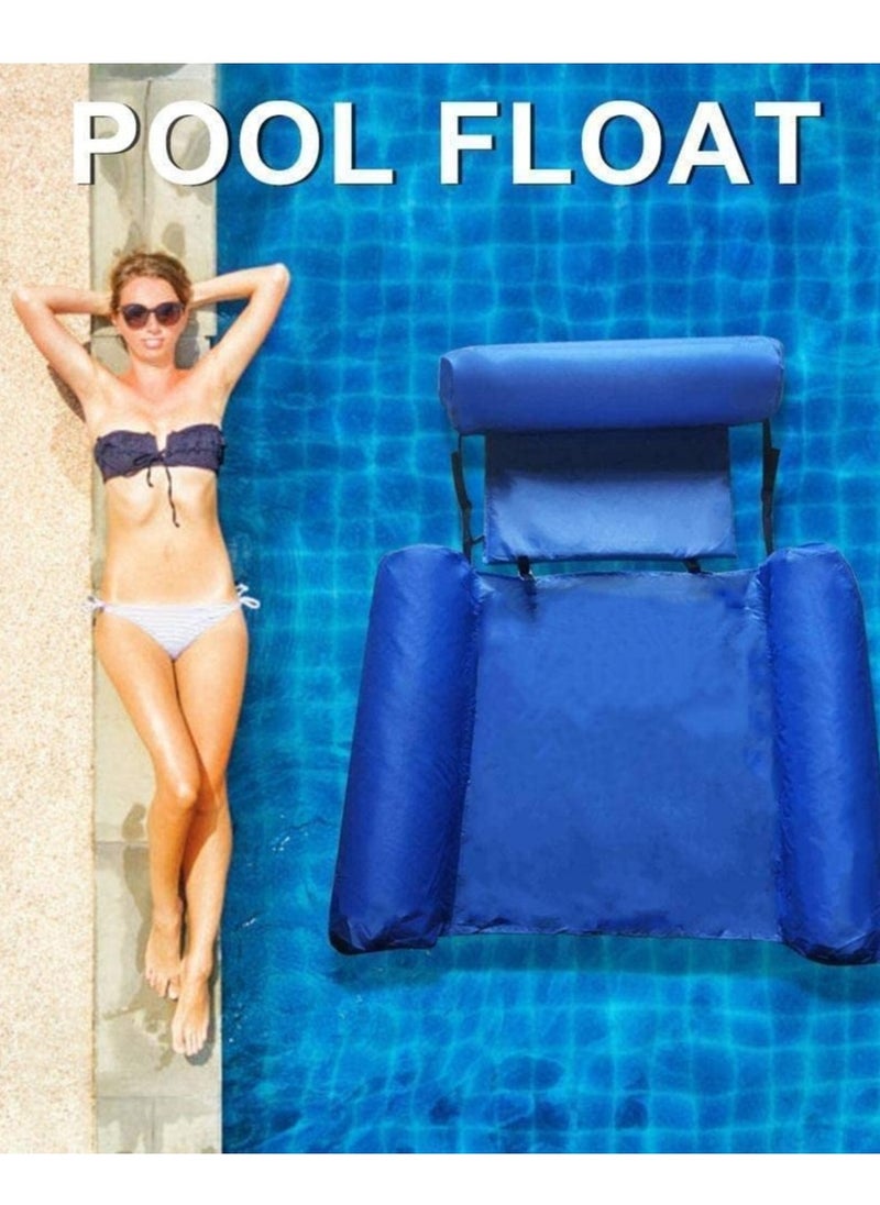 Generic - Summer Swimming Pool Hammock Floating Bed Portable Folding Inflatable Ring Air Mattress Water Accessories Beach Sports Lounger Chair For Adults Children - Image 1