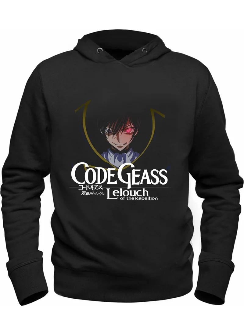 Alfa Tshirt Alpha Tshirt Code Geass Printed Black Sweatshirt